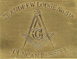 Duncan Russell - Case Plate
